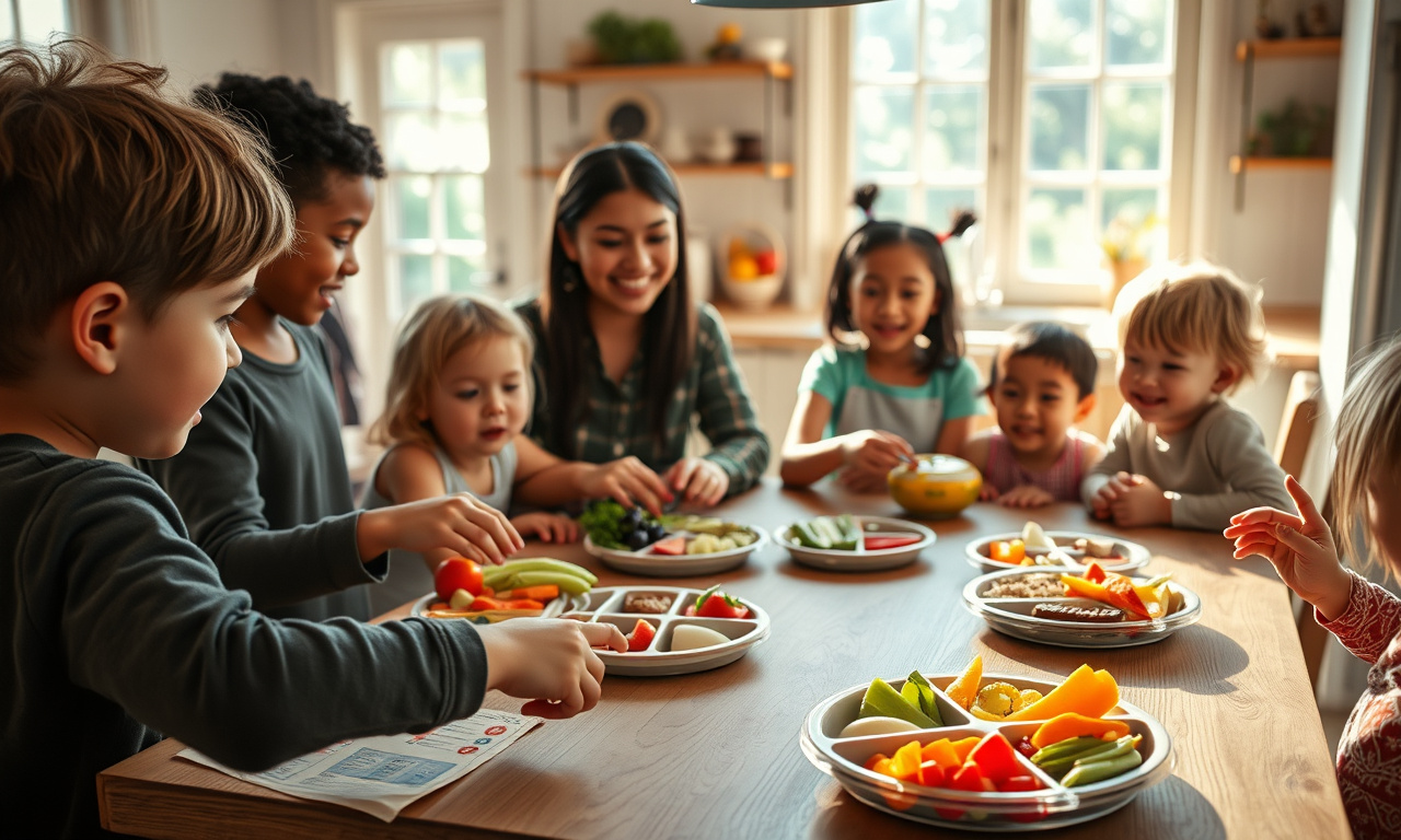 Descomplicando a nutrição infantil com recursos visuais práticos