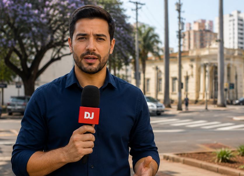 Reporter local em pauta de Jaboticabal